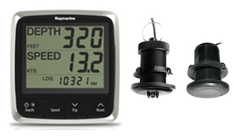 Raymarine i50 Tridata | Індикатор швидкості глибини температури з датчиками