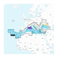 КАРТА NAVIONICS PLATINUM+ (Дніпро, Чорне, Азовське, Середземне море)